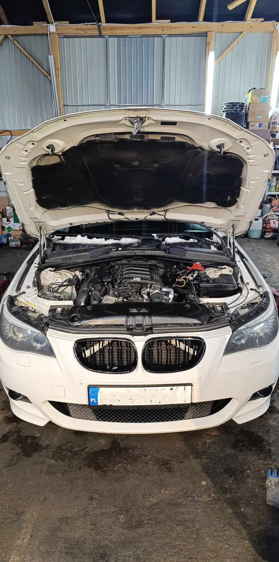 BMW E60 3.0d — prace serwisowe